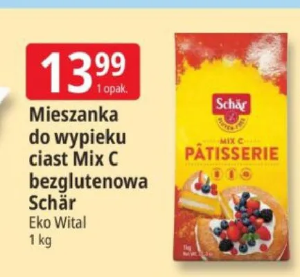 Mieszanka do wypieku ciast Mix C bezglutenowa promocja w Leclerc