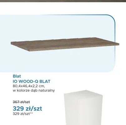 Blat IO WOOD-Q promocja w Blu Salony Łazienek