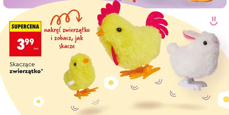 Skaczące zwierzątko promocja w Biedronka