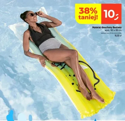 Materac dmuchany Bestway promocja w Dealz