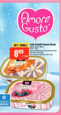 Lody Sonetti Amore Gusto słony karmel promocja w POLOmarket