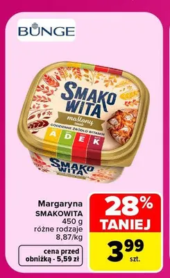 Margaryna Smakowita promocja w Carrefour Market