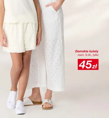 Damskie kuloty rozm. S-XL promocja w KiK