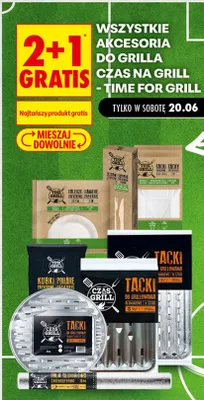 Akcesoria do grilla Czas na Grill - Time for Grill promocja w Biedronka