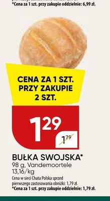 Bułka swojska promocja w Chata Polska