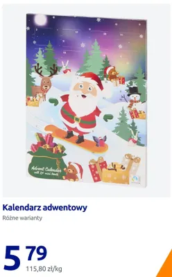 Kalendarz adwentowy promocja w Action