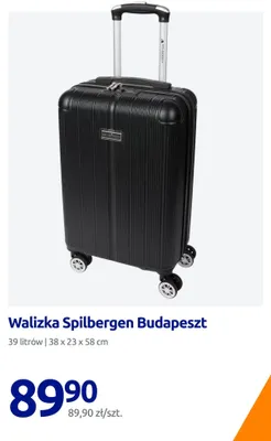 Walizka Spilbergen Budapeszt 39 litrów 38x23x58cm promocja w Action