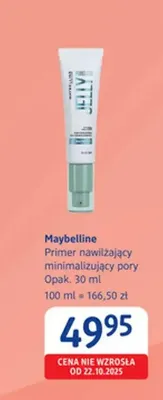 Primer nawilżający Maybelline promocja w Drogerie DM