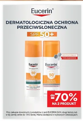 Kosmetyki do ochrony przeciwsłonecznej Eucerin Sun promocja w Ziko Dermo