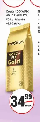 Kawa ziarnista Mocca Fix Gold Woseba promocja w Sedal