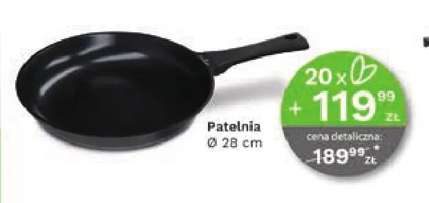 Patelnia 28 cm Zwieger promocja w Stokrotka