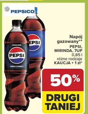 Napój gazowany Pepsi promocja w Carrefour