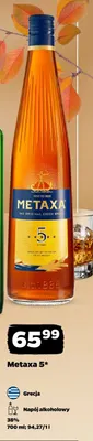 Napój alkoholowy Metaxa 5* promocja w Netto
