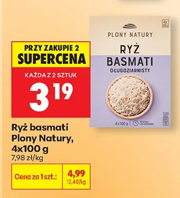 Ryż basmati długoziarnisty promocja w Biedronka