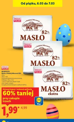 Masło promocja w Lidl