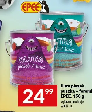 Ultra piasek puszka + foremka EPEE promocja w Twój Market