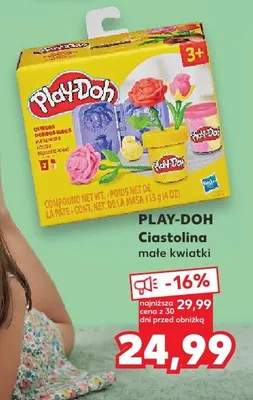Ciastolina małe kwiatki promocja w Kaufland