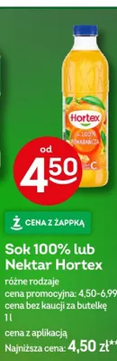 Nektar Hortex promocja w Żabka