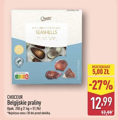 Belgijskie praliny Choceur promocja w Aldi