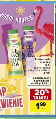 Lemoniada Hortex promocja w Carrefour
