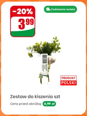 Zestaw do kiszenia polski promocja w Dino