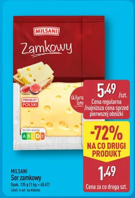 Ser zamkowy promocja w Aldi