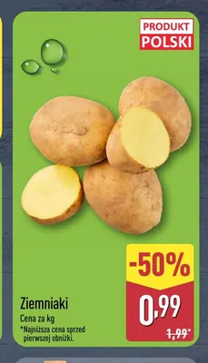 Ziemniaki promocja w Aldi