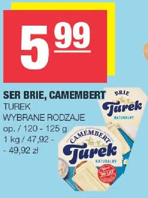 Ser Brie, Camembert wybrane rodzaje promocja w SPAR