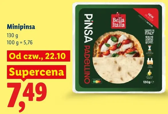 Minipinsa Bella Italia Padellino promocja w Lidl