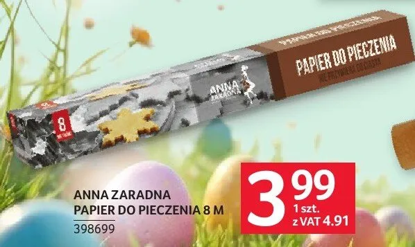 Papier do pieczenia Anna Zaradna 8m promocja w Selgros