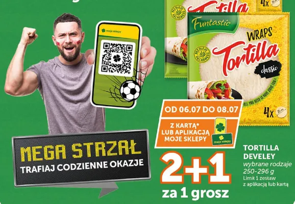 Tortilla Funtastic Classic promocja w Groszek