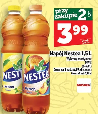 Napój Nestea promocja w TOPAZ