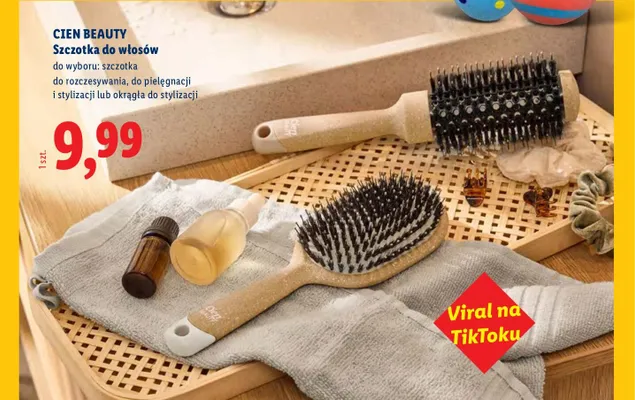 Szczotka do włosów promocja w Lidl