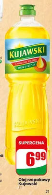 Olej rzepakowy Kujawski promocja w Dino