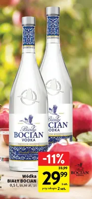 Wódka Biały Bocian promocja w Intermarche