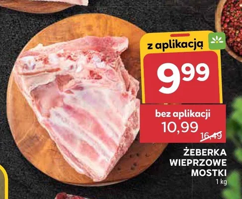 Żeberka wieprzowe mostki promocja w Stokrotka