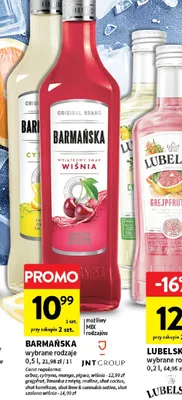 Barmanska wybrane rodzaje promocja w Intermarche