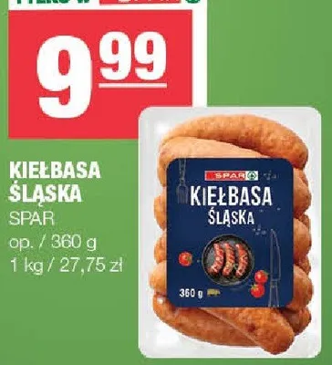Kiełbasa śląska promocja w SPAR