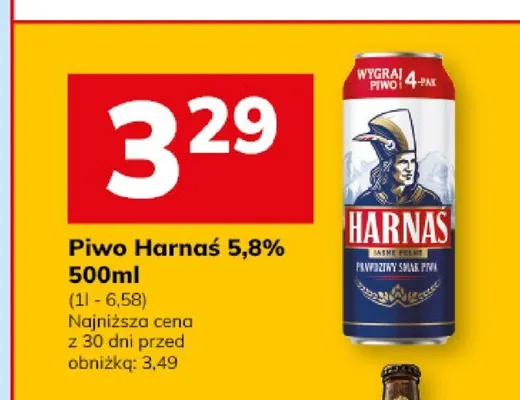 Piwo Harnaś promocja w Hitpol