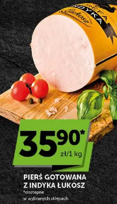 Pierś gotowana z indyka łukosz promocja w Groszek