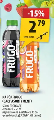 Napój Frugo promocja w Arhelan