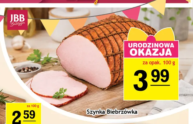 Szynka Biebrzówka promocja w Gram Market