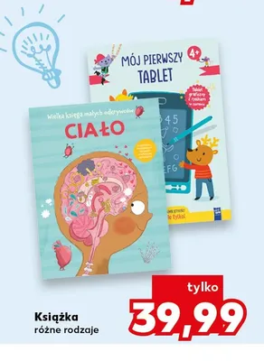Książka Wielka księga małych odkrywców Ciało promocja w BACK TO SCHOOL