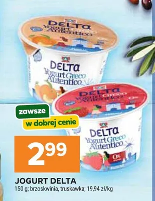 Jogurt Delta promocja w Stokrotka