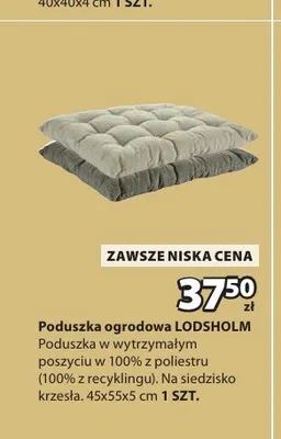 Poduszka ogrodowa LODSHOLM promocja w Jysk