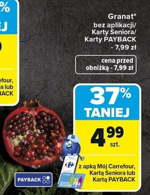 Granat promocja w Carrefour Market