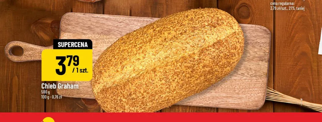 Chleb Graham promocja w POLOmarket