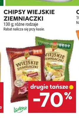 Chipsy Wiejskie Ziemniaczki promocja w Stokrotka