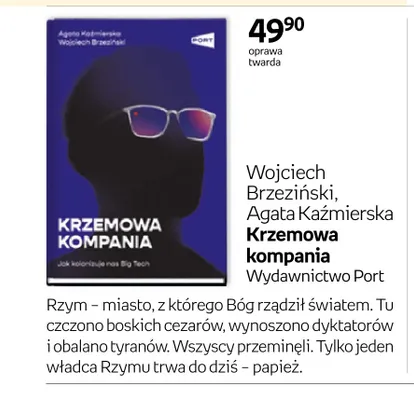 Książka Krzemowa kompania promocja w Empik