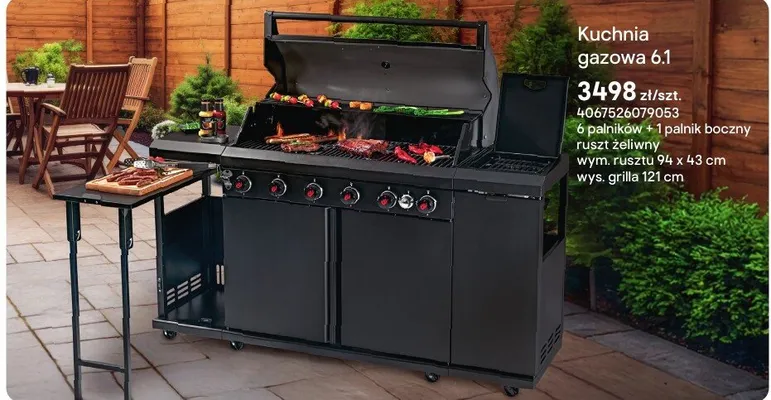 Kuchnia gazowa 6.1 Castorama promocja w Castorama